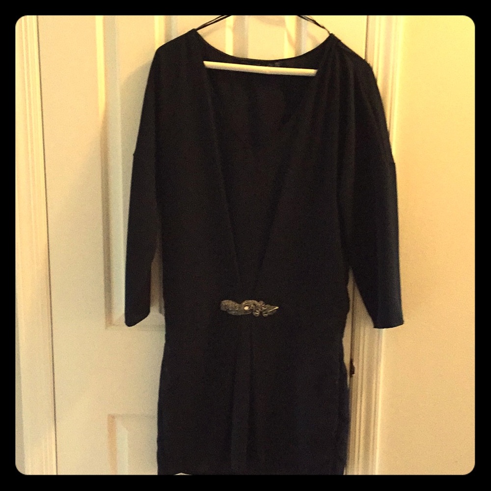 Zara black dress